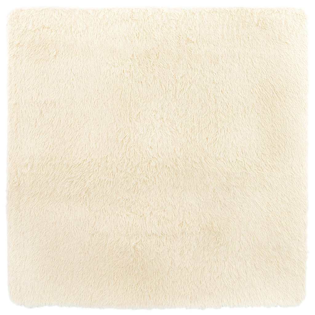 Vidaxx Hochflorteppich Navarra 200x200 cm Polyester cremefarben