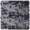 Vidaxx Hochflorteppich Navarra 200x200 cm Polyester dunkelgrau
