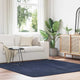 Vidaxx Hochflorteppich Navarra 200x200 cm Polyester Marineblau