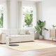 Vidaxx Hochflorteppich Navarra 240x240 cm Polyester cremefarben