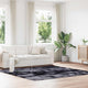 Vidaxx Hochflorteppich Navarra 240x240 cm Polyester dunkelgrau