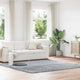 Vidaxx Hochflorteppich Navarra 240x240 cm Polyester hellgrau