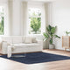 Vidaxx Hochflorteppich Navarra 240x240 cm Polyester Marineblau