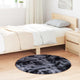 Vidaxx Hochflorteppich Navarra 100x100 cm Polyester dunkelgrau