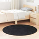 Vidaxx Hochflorteppich Navarra 120x120 cm Polyester schwarz