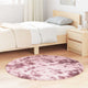 Vidaxx Hochflorteppich Navarra 120x120 cm Polyester Altrosa