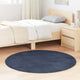 Vidaxx Hochflorteppich Navarra 120x120 cm Polyester Marineblau