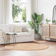Vidaxx Hochflorteppich Navarra 160x160 cm Polyester Beige