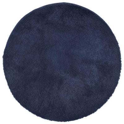 Vidaxx Hochflorteppich Navarra 160x160 cm Polyester Marineblau