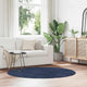Vidaxx Hochflorteppich Navarra 160x160 cm Polyester Marineblau