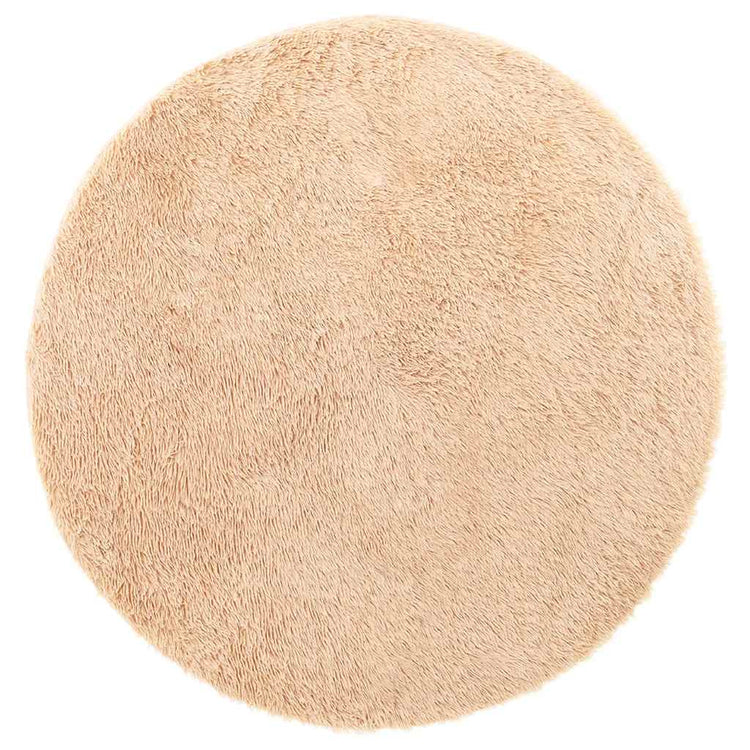 Vidaxx Hochflorteppich Navarra 240x240 cm Polyester Beige