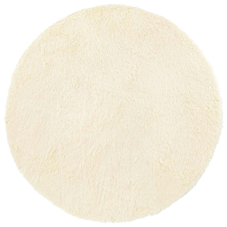 Vidaxx Hochflorteppich Navarra 240x240 cm Polyester cremefarben