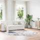 Vidaxx Hochflorteppich Navarra 240x240 cm Polyester Silbergrau