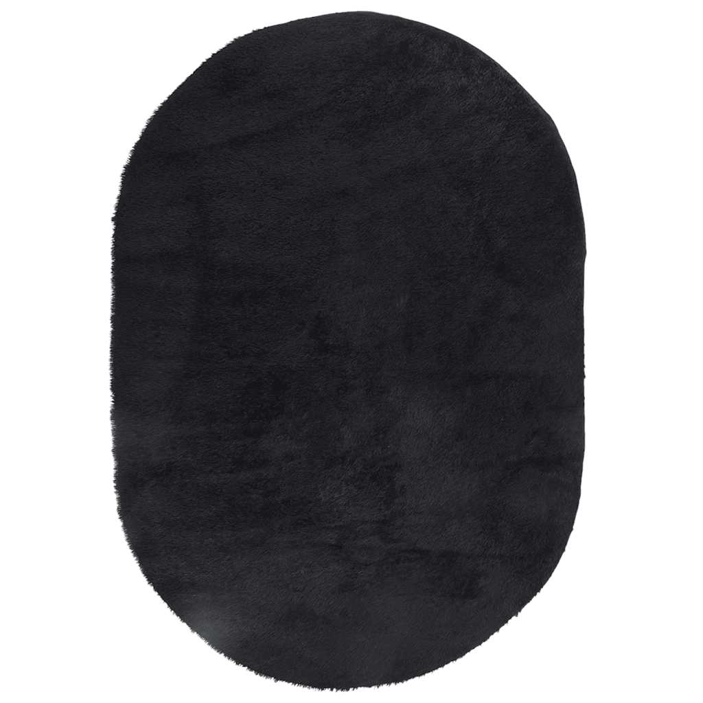 Vidaxx Hochflorteppich Navarra 300x200 cm Polyester schwarz