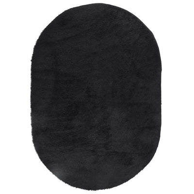 Vidaxx Hochflorteppich Navarra 300x200 cm Polyester schwarz