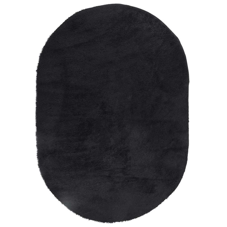 Vidaxx Hochflorteppich Navarra 300x200 cm Polyester schwarz