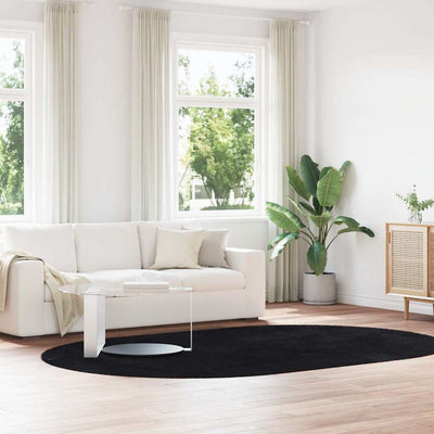 Vidaxx Hochflorteppich Navarra 300x200 cm Polyester schwarz
