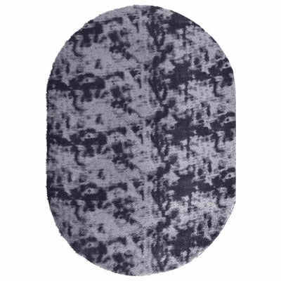 Vidaxx Hochflorteppich Navarra 300x200 cm Polyester dunkelgrau