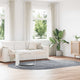 Vidaxx Hochflorteppich Navarra 300x200 cm Polyester hellgrau