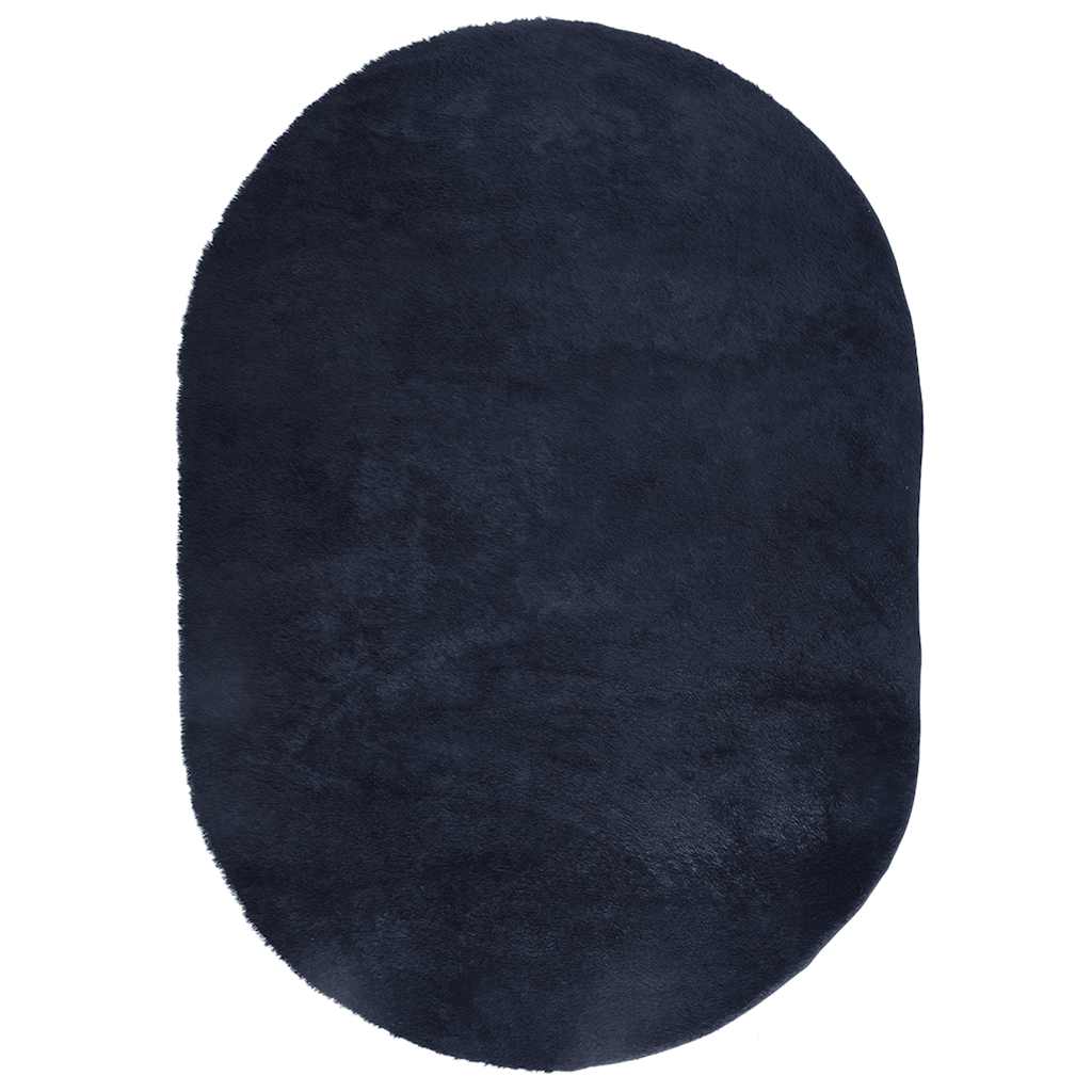 Vidaxx Hochflorteppich Navarra 300x200 cm Polyester Marineblau
