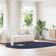 Vidaxx Hochflorteppich Navarra 300x200 cm Polyester Marineblau