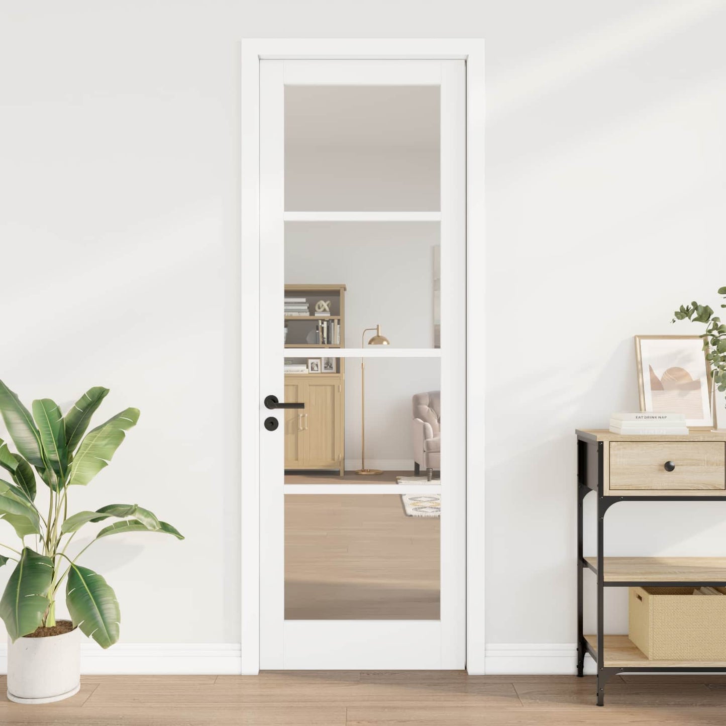 Vidaxx Innentür Orkdal weiß grundiert 78 x 232 cm