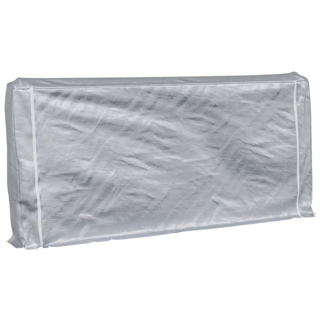 Vidaxl -Kamin mit Regenabdeckung 300x25x150 cm verzinkter Stahl