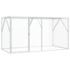 Vidaxl Vogelkäfig Anthrazit 208 x 102 x 108 cm verzinkter Stahl