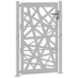 Vidaxxl Tor mit Beleuchtung Design 100x150 cm wetterfester Stahl - afbeelding 3