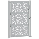 Vidaxxl Tor mit Flügeldesign 100x150 cm wetterfester Stahl - afbeelding 3