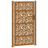 Vidaxxl Tor mit Flügeldesign 100x200 cm wetterfester Stahl - afbeelding 2