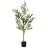 Vidaxx künstlicher Olivenbaum 450 Blätter 120 cm grün