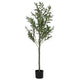 Vidaxx künstlicher Olivenbaum 450 Blätter 120 cm grün
