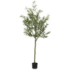 Vidaxx künstlicher Olivenbaum 700 Blätter 180 cm grün