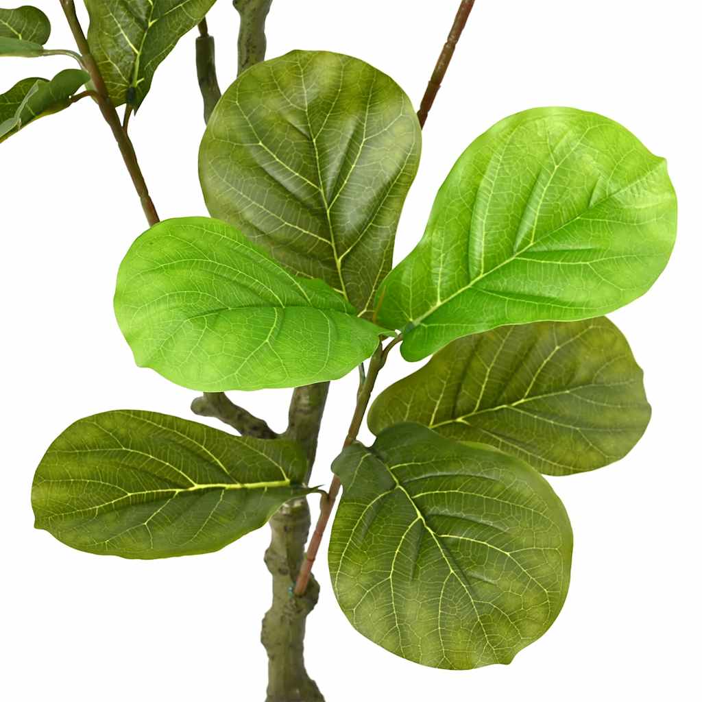 Vidaxx künstlicher Ficusbaum 30 Blätter 125 cm grün