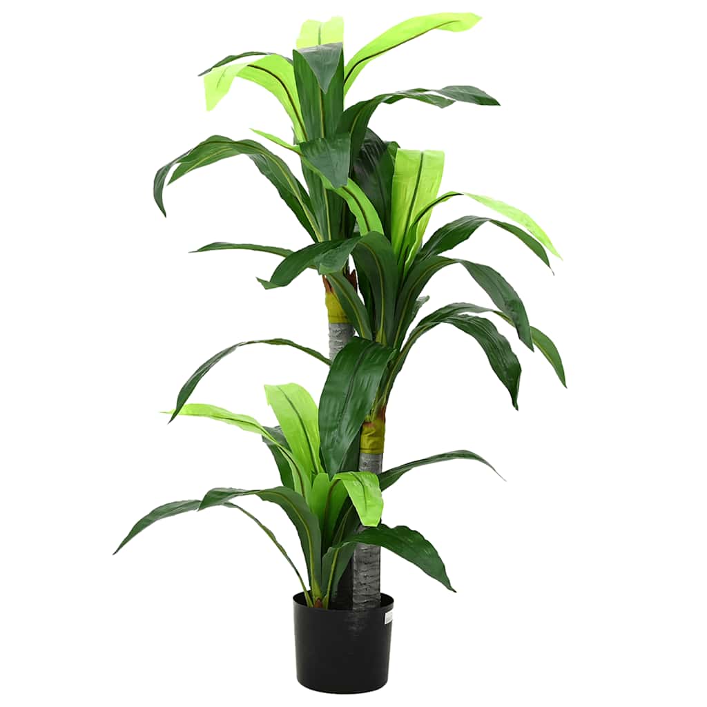 VidaXL Kunstbaum Dracaena 36 Blätter 120 cm grün