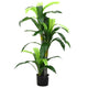 VidaXL Kunstbaum Dracaena 36 Blätter 120 cm grün