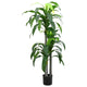 VidaXL Kunstbaum Dracaena 36 Blätter 180 cm grün