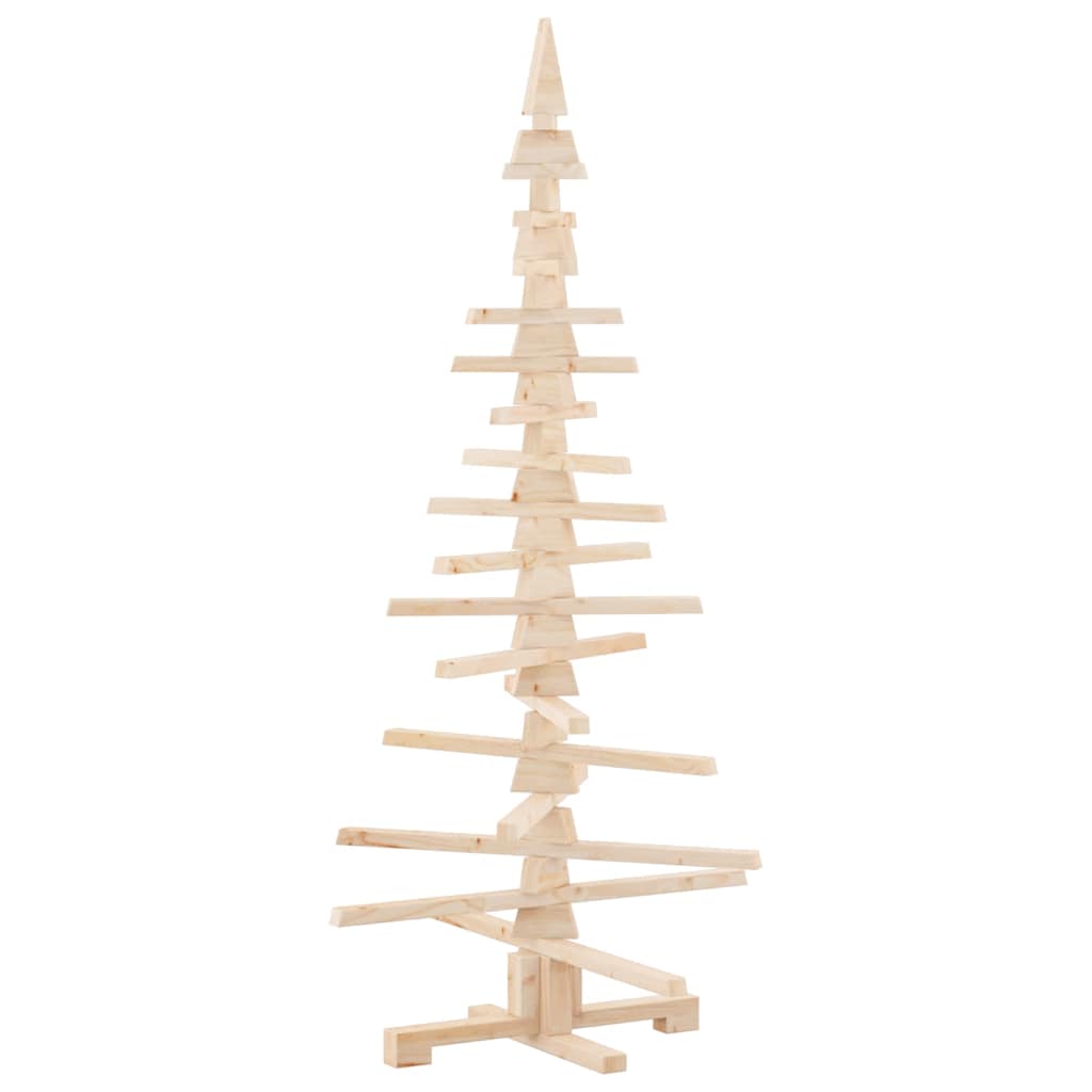 Vidaxx Holz-Weihnachtsbaum zur Dekoration 150 cm aus massivem Kiefernholz