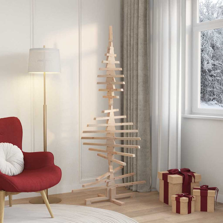 Vidaxx Weihnachtsdekoration Weihnachtsbaum 180 cm aus massivem Kiefernholz