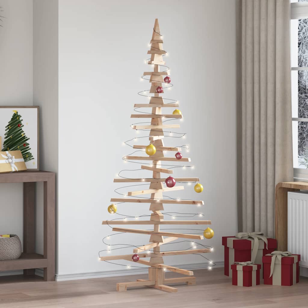 Vidaxx Weihnachtsdekoration Weihnachtsbaum 180 cm aus massivem Kiefernholz