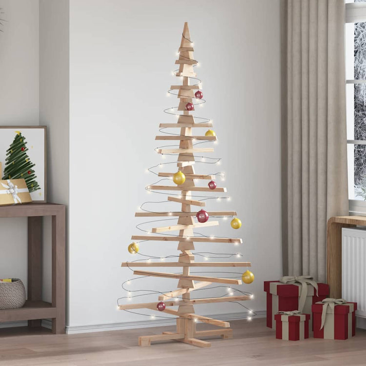 Vidaxx Weihnachtsdekoration Weihnachtsbaum 180 cm aus massivem Kiefernholz