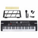 Vidaxl 61 Tasten Klavier Elektrische Tastatur mit Musikstandard