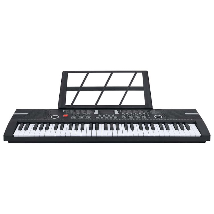 Vidaxl 61 Tasten Klavier Elektrische Tastatur mit Musikstandard