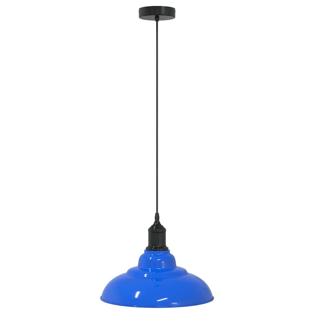 Vidaxx Hängelampe höhenverstellbar E27 ø31 cm Metall dunkelblau