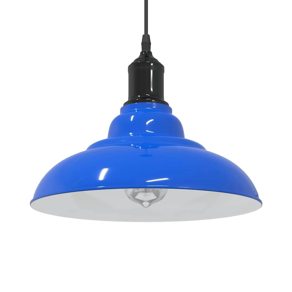 Vidaxx Hängelampe höhenverstellbar E27 ø31 cm Metall dunkelblau