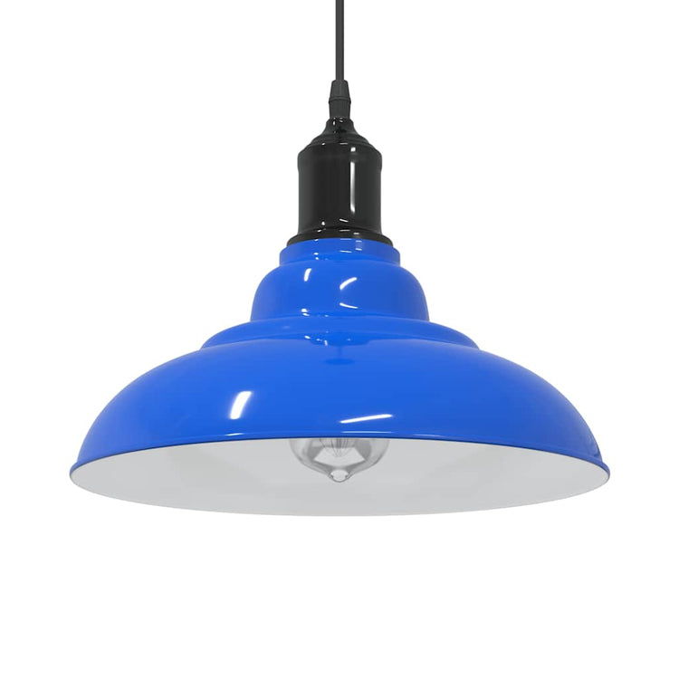 Vidaxx Hängelampe höhenverstellbar E27 ø31 cm Metall dunkelblau
