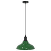 Vidaxx Hängelampe höhenverstellbar E27 ø31 cm Metall glänzend grün
