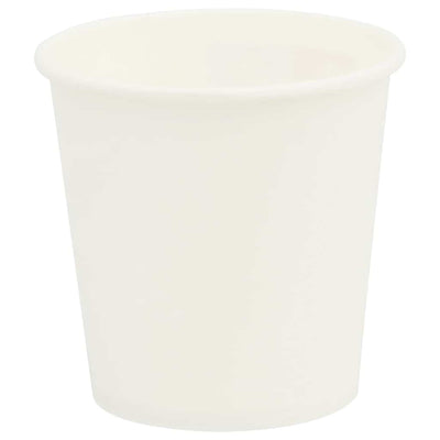 Vidaxl Papier Kaffeetassen 1000 St 4oz 100 ml Weiß