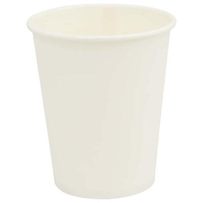 Vidaxl Paper Coffee Tassen 1000 Stcs 8oz 200 ml Weiß